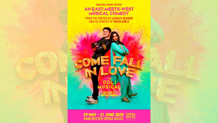 come fall in love the ddlj musical to star Jena Pandya and Ashley Day