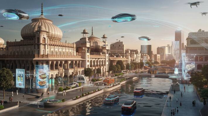 up lucknow ai city development yogi government 35 lakh crore projects