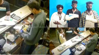 went to vegetarian hotel ordered egg dosa did not get, see cctv footage what three youth did next went to vegetarian hotel ordered egg dosa did not get, see cctv footage what three youth did next