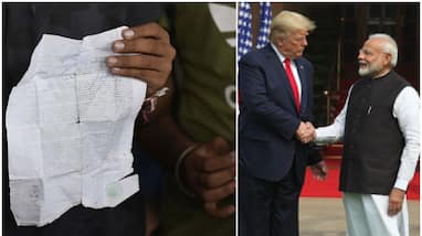 Inidan US deportee claims they were handcuffed and chained Second batch of illegal migrants from America Inidan US deportee claims they were handcuffed and chained Second batch of illegal migrants from America