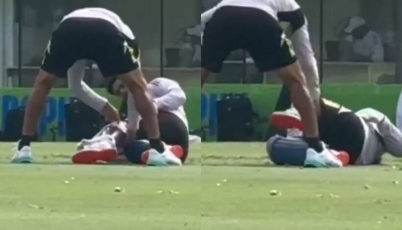 Champions Trophy 2025: Rishabh Pant in pain after being hit on knee during team's 1st training session (WATCH)
