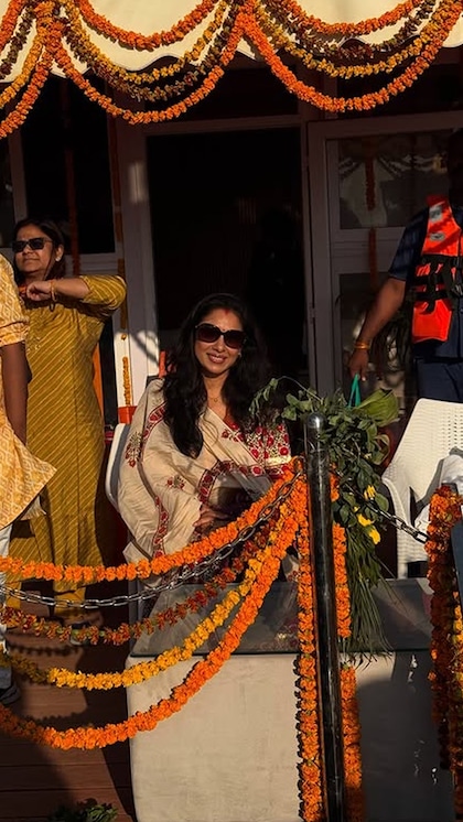 Anupamaa participates in religious events