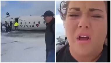 Survivor shares scary video after Delta jet flipped, crash-landed in Toronto: 'I'm upside down' (WATCH)
