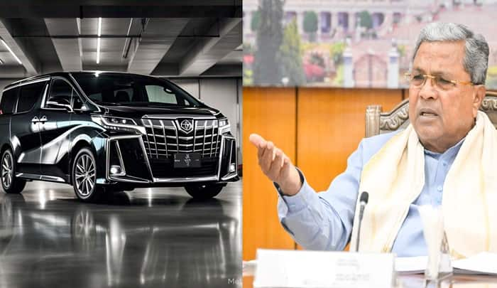 CM siddaramaiah set to buy toyota vellfire car due to severe knee injury 