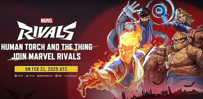 Marvel Rivals adds Human Torch and Thing, completing Fantastic Four roster; date and details here (WATCH)