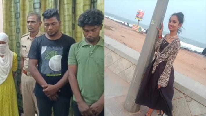 Puducherry triple Murder Case: Rowdy sathya girlfriend arrested tvk