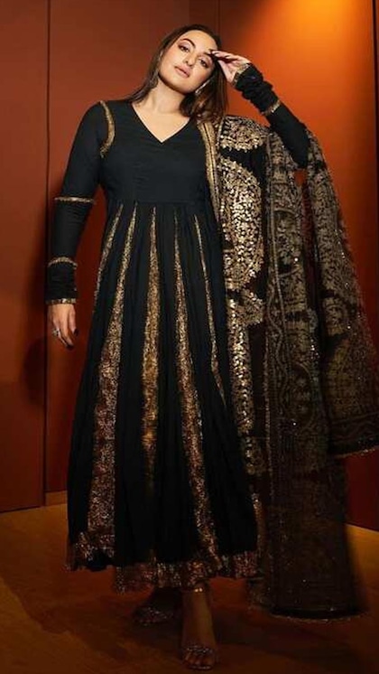 Zari Work Anarkali Suit