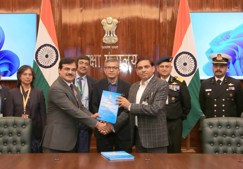 Defence Ministry inks contract worth Rs 820 crore for armed forces' modernisation drive