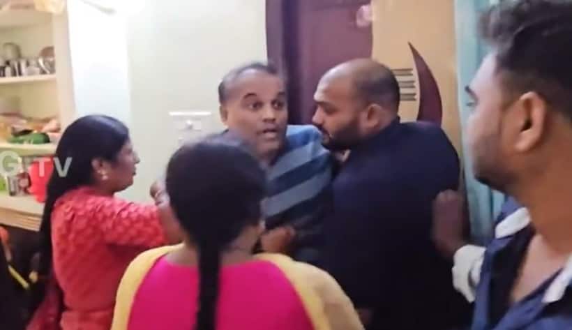 Hyderabad official caught with another woman, wife thrashes her; video goes viral (WATCH)
