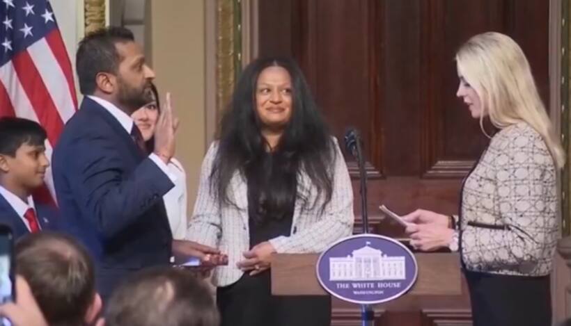Indian-American Kash Patel sworn in as FBI director, takes oath on Bhagavad Gita [WATCH]