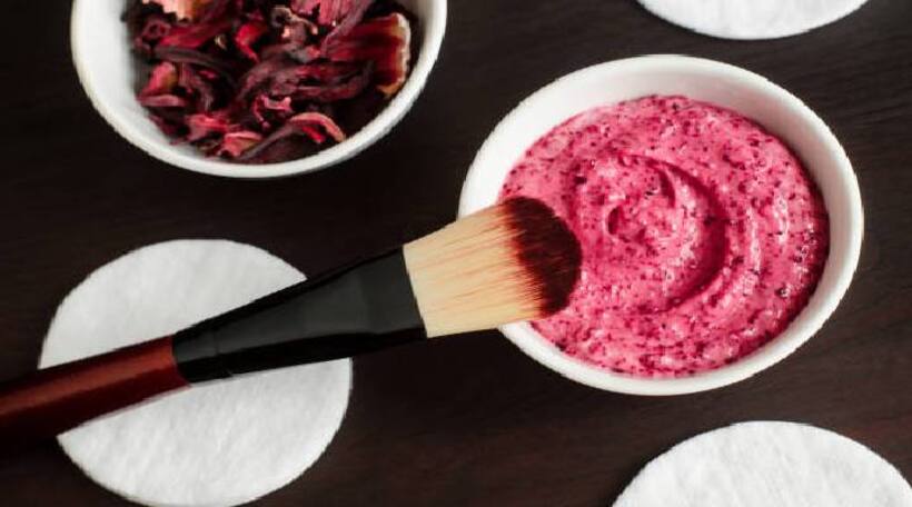 face gel with beetroot