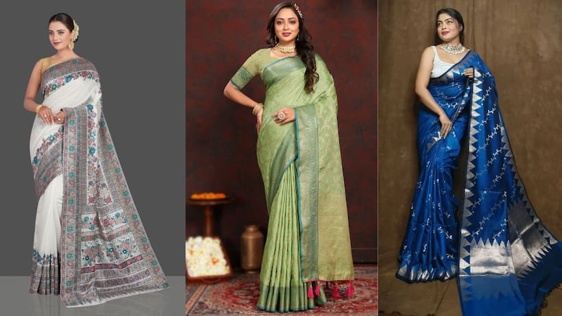 muga silk saree 