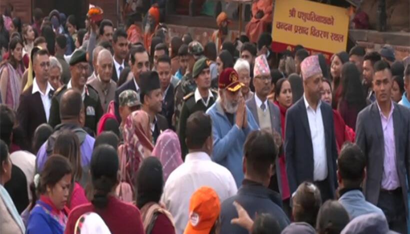 Nepal hosts six former Indian Army Chiefs for special pooja at Pashupatinath temple on eve of Maha Shivaratri 