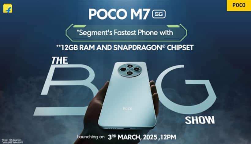 Poco M7 5G coming in March 2025: Check out launch poster, expected features and price