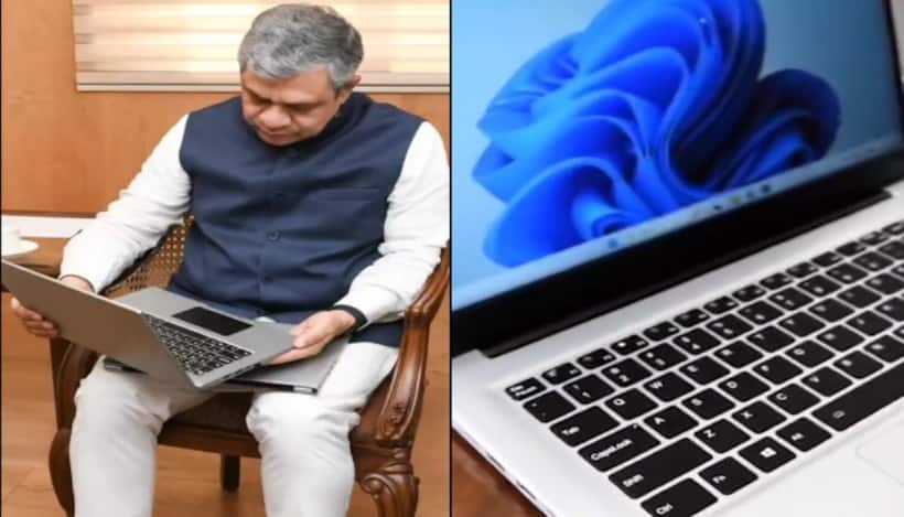 IT Minister showcases 'Designed and Made in India' laptop, netizens applaud initiative (WATCH)