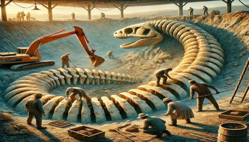 Lord Shiva's Vasuki Naag real? Fossils of a 50-foot prehistoric snake discovered in India