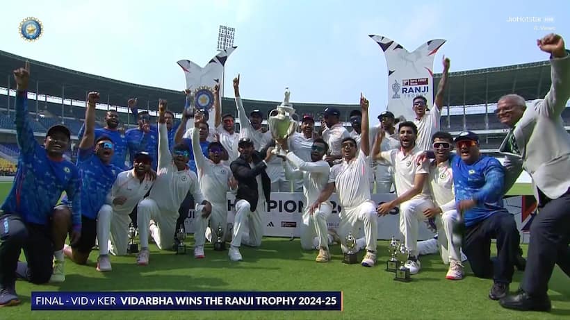 Ranji Trophy 2025: కేరళకు షాక్.. రంజీ ట్రోఫీ ఛాంపియ‌న్ గా విద‌ర్బ