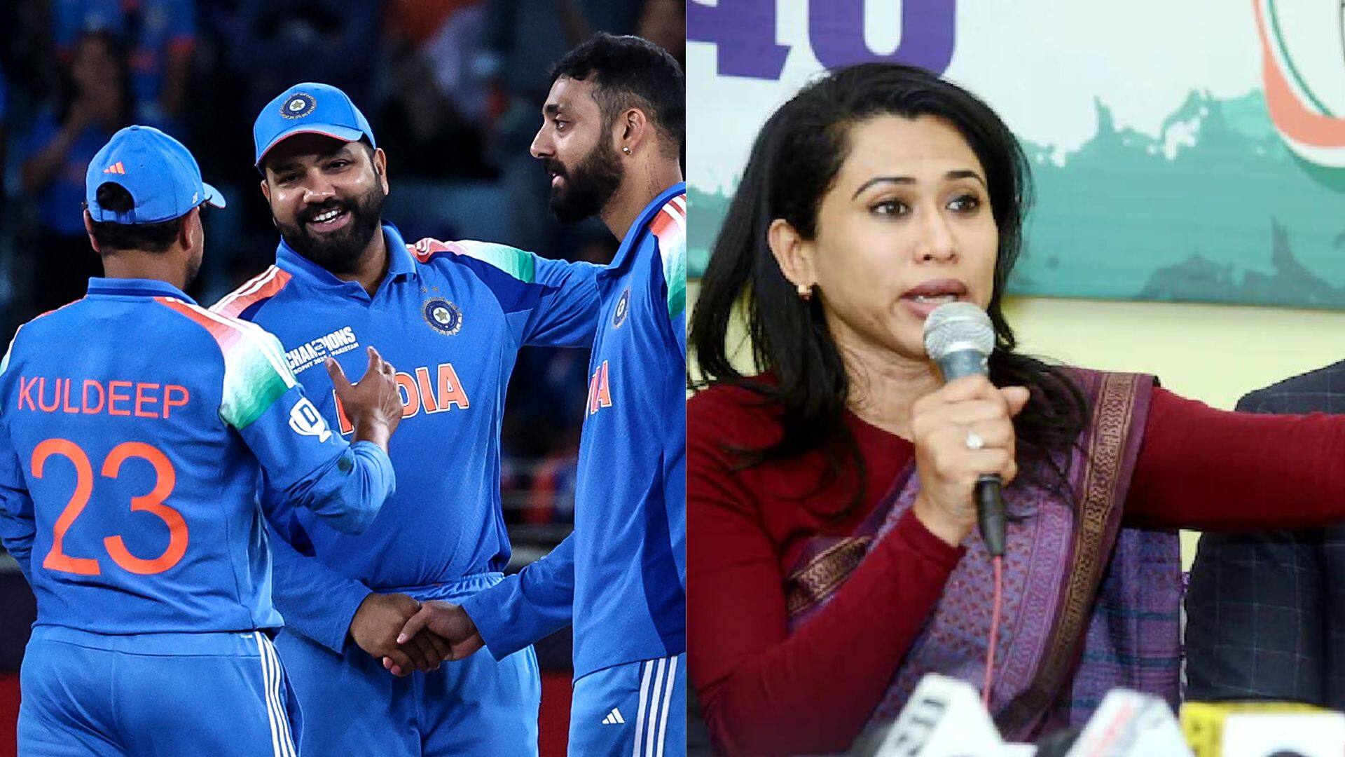 Rohit Sharma   Shama Mohammed