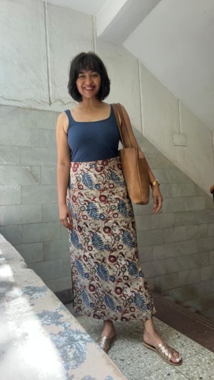 Elegant kalamkari for work