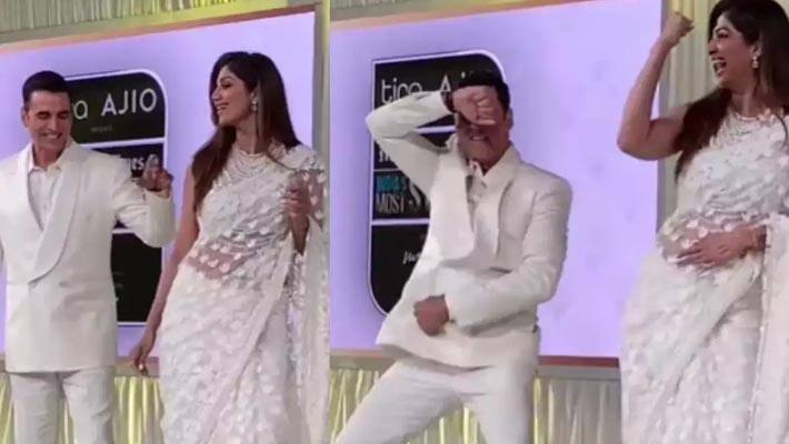akshay kumar shilpa shetty recreate song chura ke dil mera