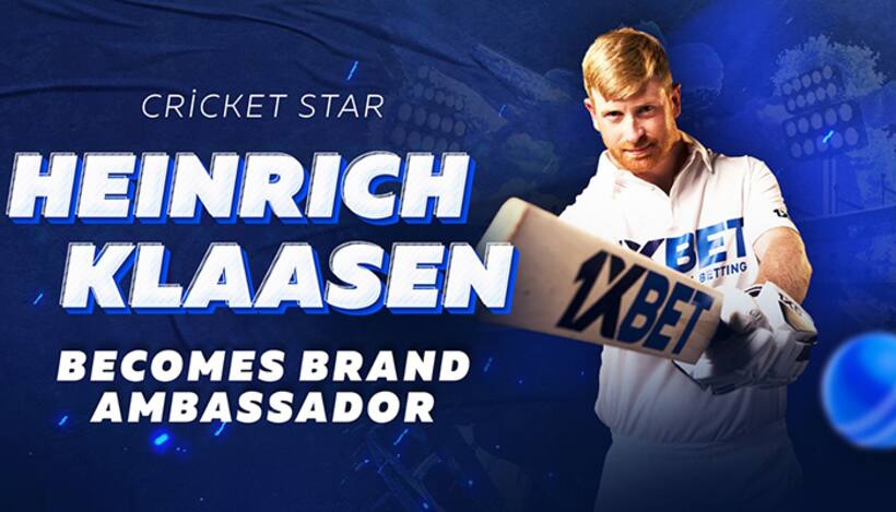 Cricket star Heinrich Klaasen becomes 1xBet brand ambassador