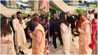 Abhishek Bachchan, Aishwarya Rai spotted together in Vrindavan – Check Out Photos