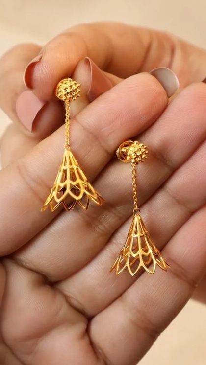 Unique Jhumki Latkan Earrings