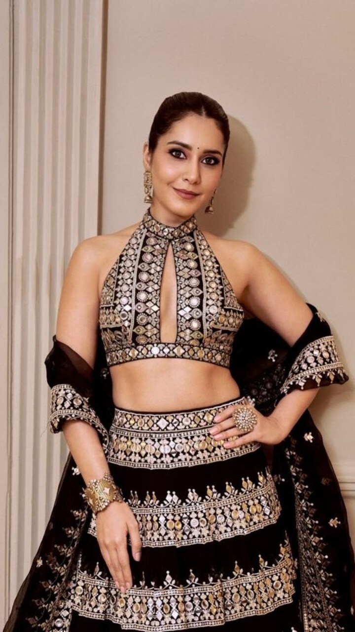 Stylish mirror work blouses in different designs for a royal look 