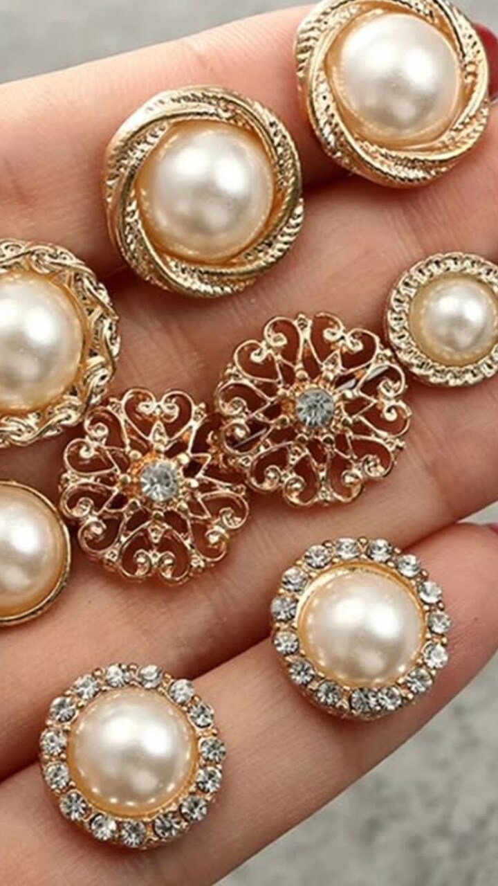 Affordable Gold Pearl Earrings Designs Under 3 Grams suh