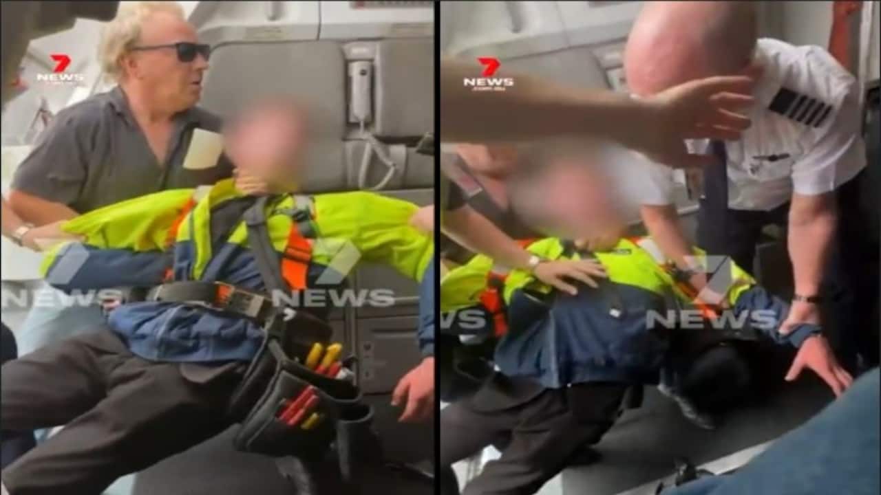Teen with shotgun sparks terror scare on Jetstar flight before passengers overpower him (WATCH)