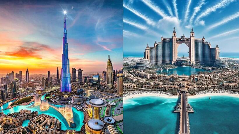 Ind vs Nz Final Dubai famous places to visit 
