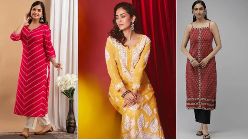 Straight Kurtis And Kurtas For office Girls under budget 300
