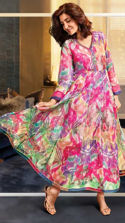 Multi-Color Dyed Suit Set