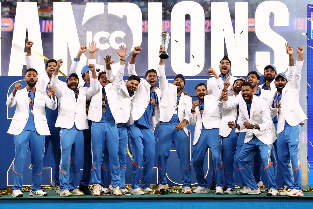 Champions Trophy tournament White coat history