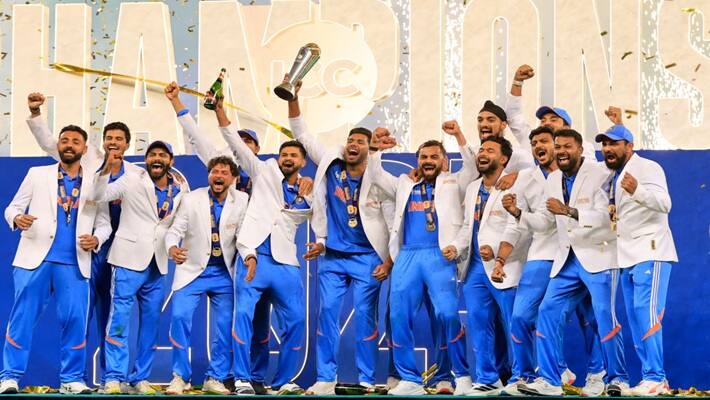 Men in Blue lift ICC Champions Trophy 2025 