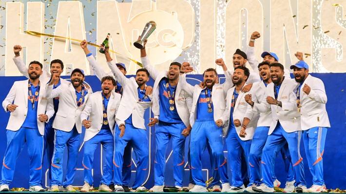 Men in Blue lift ICC Champions Trophy 2025 