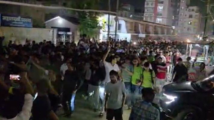 Kota Students celebrated on icc champions trophy 2025 celebration