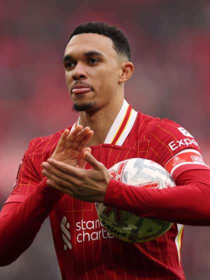 Right back: Trent Alexander-Arnold
