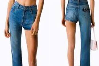 one leg denim trouser trend and price in tamil mks