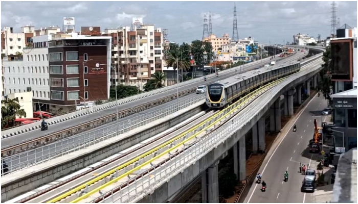 yellow line Namma Metro