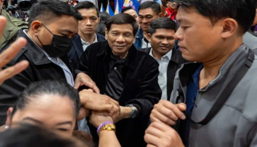 Ex Philippine President Rodrigo Duterte arrested on ICC warrant for 'crimes against humanity, drug war'