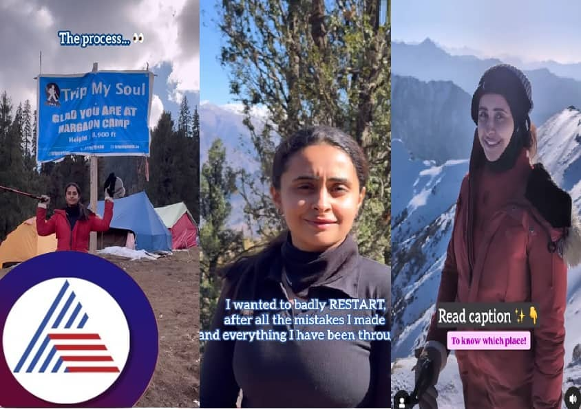 Actress Sanjana Burli trek to Himalaya and gives tips pav