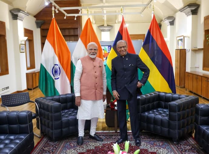 In Mauritius PM's address, a Gujarati touch, calls PM Modi 'Mara Bhai Modi Ji', draws cheer (WATCH)