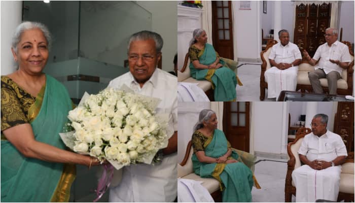 Kerala Governor, CM pinarayi vijayan meet FM Nirmala Sitharaman, discuss Wayanad rehab loans, Vizhinjam port developments anr