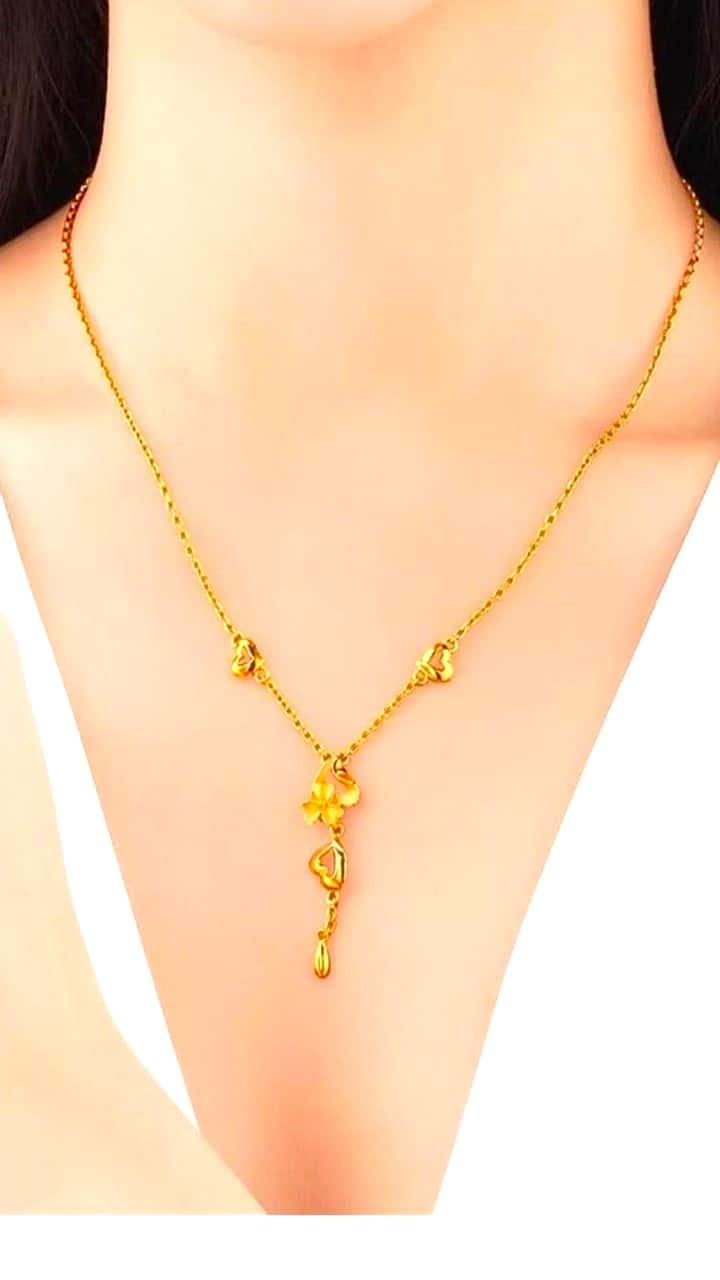 Affordable Gold Chain and Pendant Designs for Women