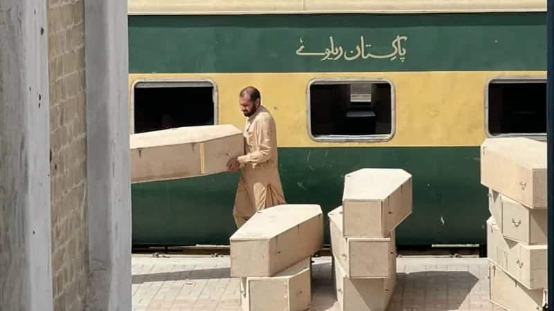 Is Pakistani Army hiding Jaffar Express train attack toll? 100s of empty coffins in Quetta raise suspicion shk