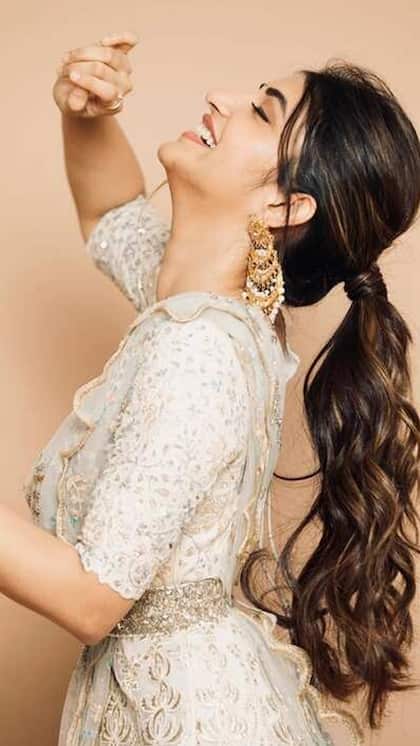 Curly Ponytail