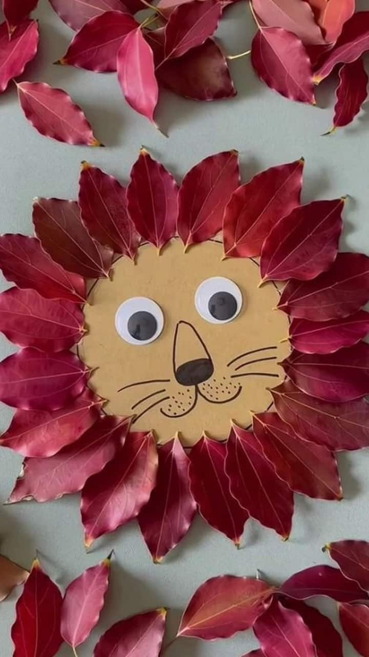 Creative Leaf Craft Ideas for Kids Best Out of Waste Projects SRI