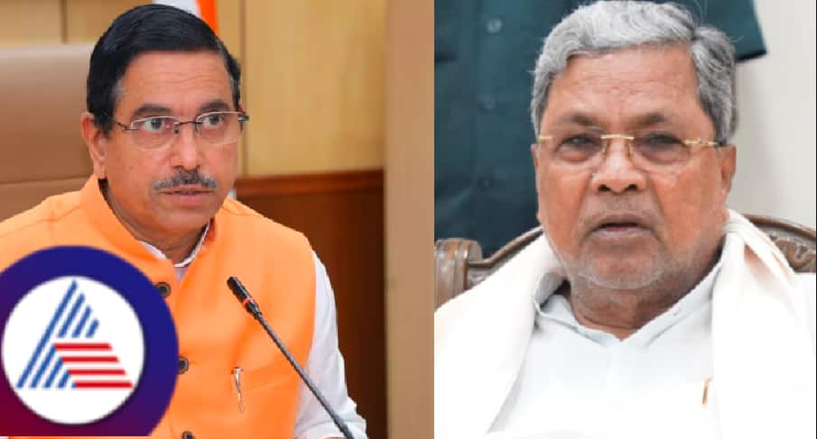 Union minister pralhad joshi outraged against karnataka congress government at hubballi rav