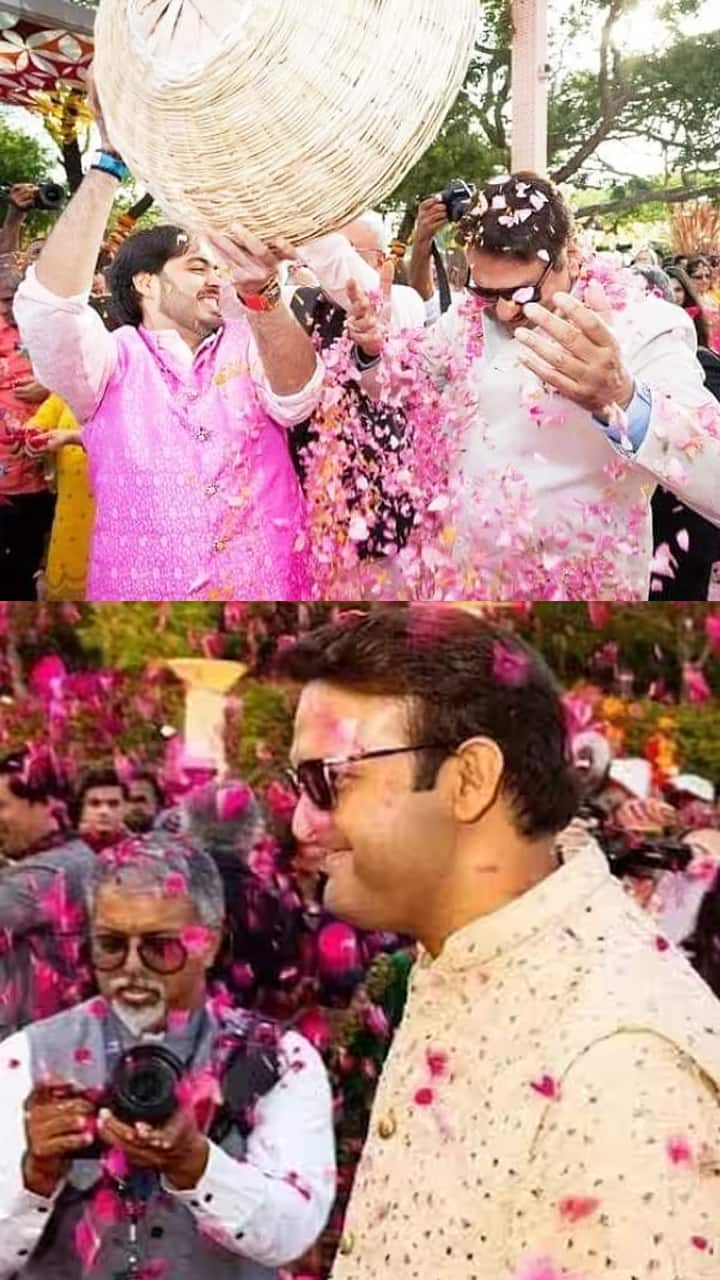 Ambani Family Holi Celebrations Anant Ambani Anand Piramal rav